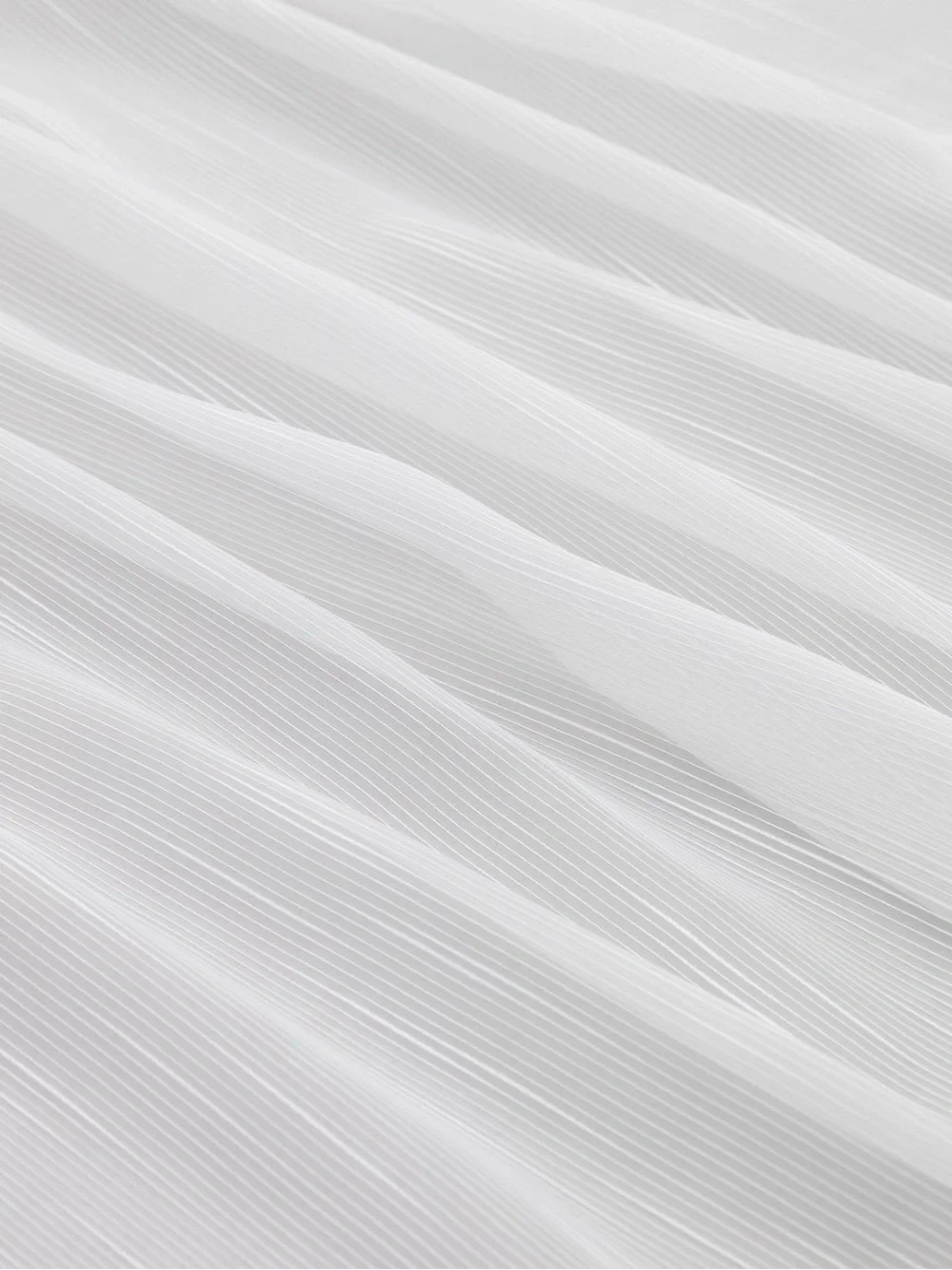 IKEA Gjertrud sheer curtains, white with heading tape 57”x98”